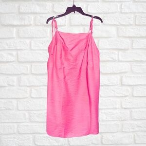 Chic Pink Sleeveless Dress